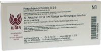 PLEXUS HAEMORRHOIDALIS GL D 5 Ampullen