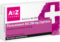 PARACETAMOL-AbZ-250-mg-Zaepfchen